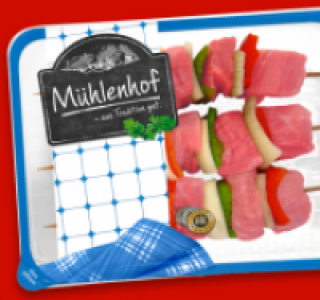MÜHLENHOF Frische Schweine-Fleischspieße 3.69 €