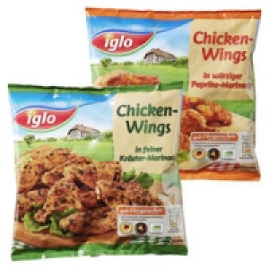 iglo Chicken-Wings in Paprika- oder Kr&auml;uter-Marinade 3.49&nbsp;&euro;