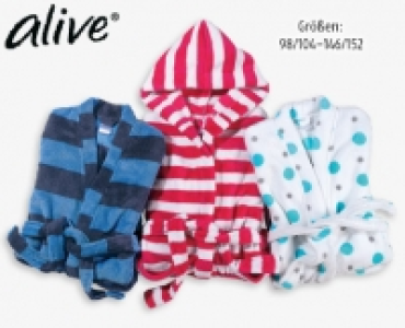 ALIVE&reg;Kinder-Pl&uuml;schbademantel 7.99&nbsp;&euro;
