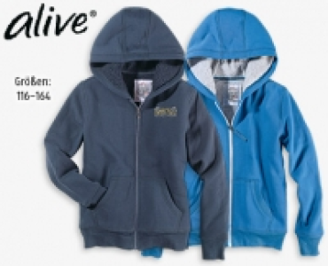 ALIVE®Kinder-Outdoor-Sweatjacke 12.99 €
