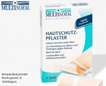 Aldi S&uuml;d  MULTINORM Hautschutz-Pflaster