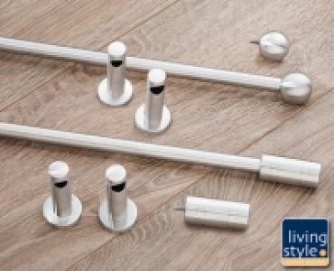 LIVING STYLE&reg;Ausziehbare Vorhangstange 6.99&nbsp;&euro;