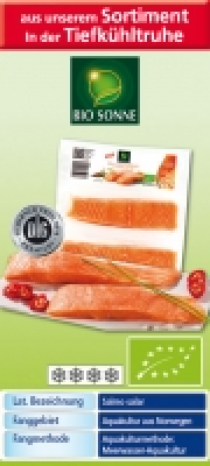 Bio-Lachsfilets 3.99 €