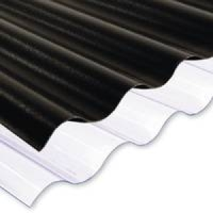PVC-Wellplatte schwarz 7.00 €