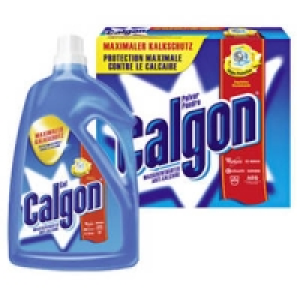 Calgon Wasserenthärter Pulver, Tabs oder Gel 12.99 €