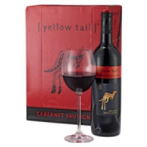 Australien Yellow Tail Cabernet Sauvignon, Shiraz oder Merlot 22.99&nbsp;&euro;