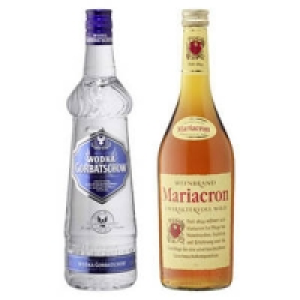 Wodka Gorbatschow, Citron oder Mariacron Weinbrand 6.49&nbsp;&euro;