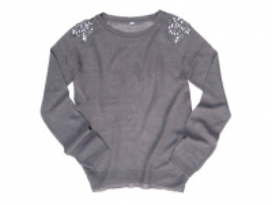 DAMEN-SWEATER STRASS