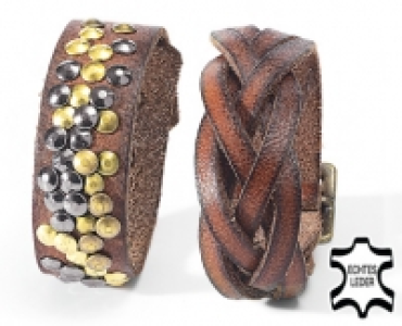 BOCCACCIO&reg;Leder-Armband 6.99&nbsp;&euro;