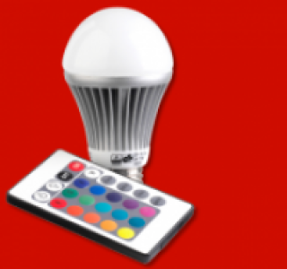LED-Farbwechsellampe 12.99&nbsp;&euro;