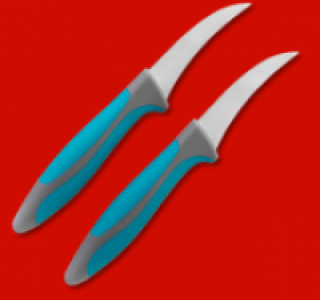 FACKELMANN 2er-Set Sch&auml;lmesser 4.99&nbsp;&euro;