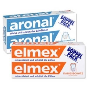 elmex oder aronal Zahncreme 3.79 €