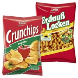 Crunchips oder Erdnuß Locken 1.29 €