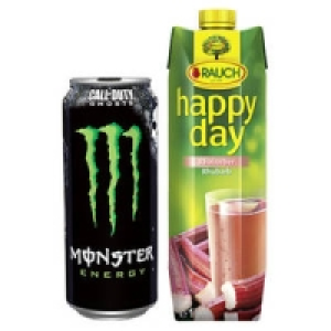 Monster Energy Drink* oder Rauch happy day S&auml;fte, Nektare 1.39&nbsp;&euro;