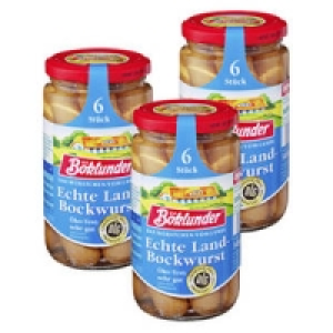 B&ouml;klunder Echte Land-Bockwurst 2.98&nbsp;&euro;
