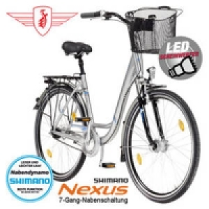 ZÜNDAPP Damen-Alu-Citybike Red 5.0 26er oder 28er 299.99 €
