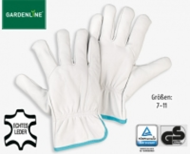 GARDENLINE®Ledergarten-handschuhe 4.99 €