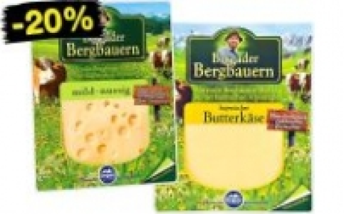 Bergader Bergbauern Käsescheiben 1.59 €