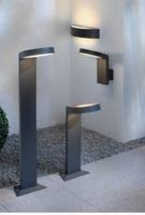 LED-Wegeleuchten-Serie Stockholm Wandleuchte, 25 x 15 cm (HxB)