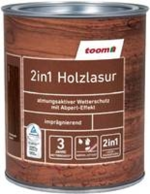 2in1 Holzlasur 4 l 32.99 €
