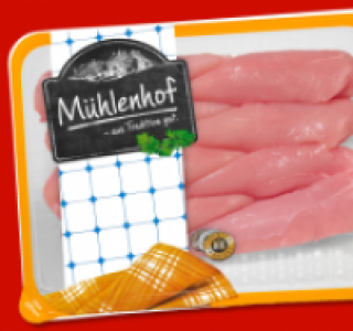 MÜHLENHOF Frisches Hähnchen-Innenbrustfilet 2.99 €