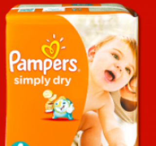 PAMPERS Simply dry 6.99&nbsp;&euro;