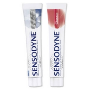 Sensodyne Zahncreme Classic, Fluorid oder Fluorid + Sanftweiss 1.89 €