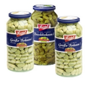 Seidel Brechbohnen oder Gro&szlig;e Bohnen wei&szlig;e Kerne 0.79&nbsp;&euro;