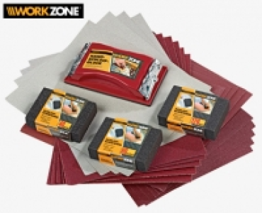 WORKZONE®Handschleif-Set, 24-teilig 5.99 €