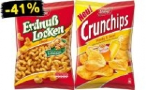 Lorenz Erdnuß Locken oder Crunchips 1.11 €