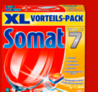 SOMAT 7 Geschirrsp&uuml;lmaschinen-Tabs 7.99&nbsp;&euro;