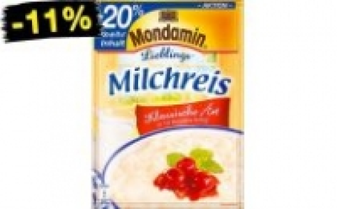 Mondamin Süße Gerichte 0.88 €