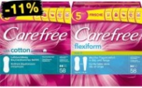 Carefree Slipeinlagen 1.99 €