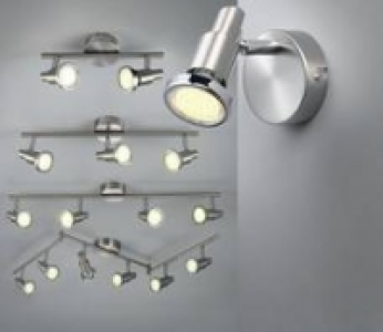 Led-Strahlerserie Alexa, 6er-Schiene