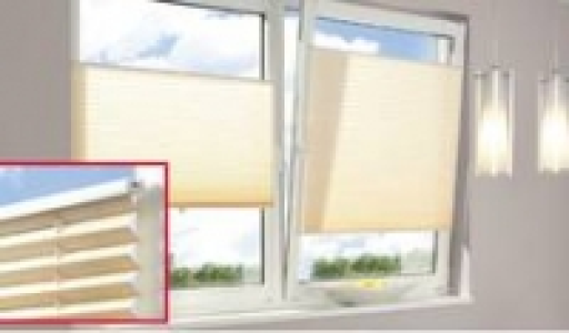 Easy-Fix-Plissee 60 x 130 cm
