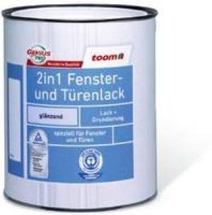 2in1 Fenster- und Türenlack 375 ml 10.99 €