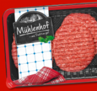 MÜHLENHOF Frische Rinder-Hamburger 1.99 €