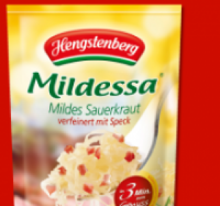 HENGSTENBERG Rotkohl oder Mildessa Sauerkraut 0.99&nbsp;&euro;