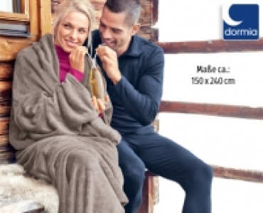 DORMIA®Kuscheldecke mit Ärmeln 15.99 €