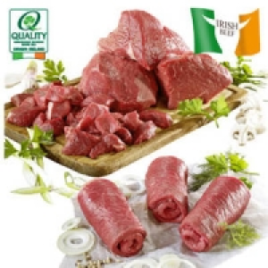 Frische Irische Rinderrouladen, Rinderbraten oder Rindergulasch 7.77&nbsp;&euro;