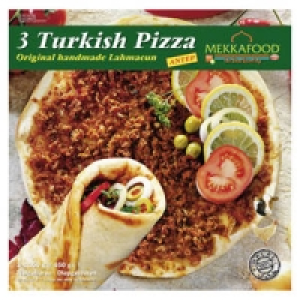 Mekkafood T&uuml;rkische Pizza 2.49&nbsp;&euro;