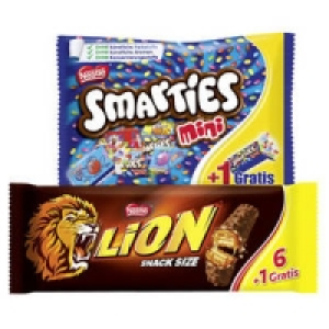 KitKat, Lion, Nuts oder Kitkat-, Smarties-, Lion Minis 1.59&nbsp;&euro;