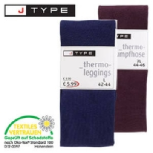 Damen-Thermo-Strumpfhose oder -Thermo-Leggings 5.99&nbsp;&euro;