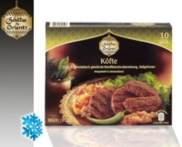 SCHÄTZE DES ORIENTS Adana Kebab oder Köfte 2.49 €