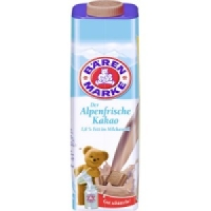 Bärenmarke Alpenfrischer Kakao oder Vanille Milch