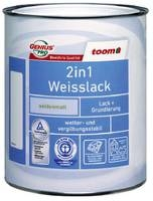2in1 Weisslack 750 ml 15.99&nbsp;&euro;