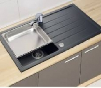 Einbausp&uuml;le Waterstation Style 100 Set Nero 129.99&nbsp;&euro;