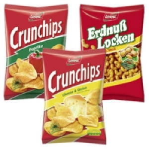 Crunchips oder Erdnuß Locken 1.19 €