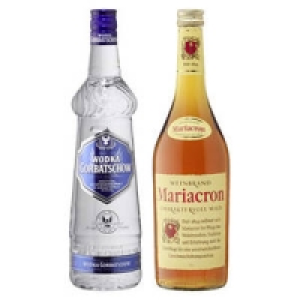 Wodka Gorbatschow, Citron oder Mariacron Weinbrand 6.49&nbsp;&euro;