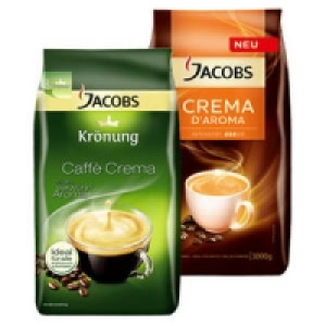 Jacobs Kr&ouml;nung, Crema D&acute;Aroma oder Espresso D&acute;Aroma 9.99&nbsp;&euro;